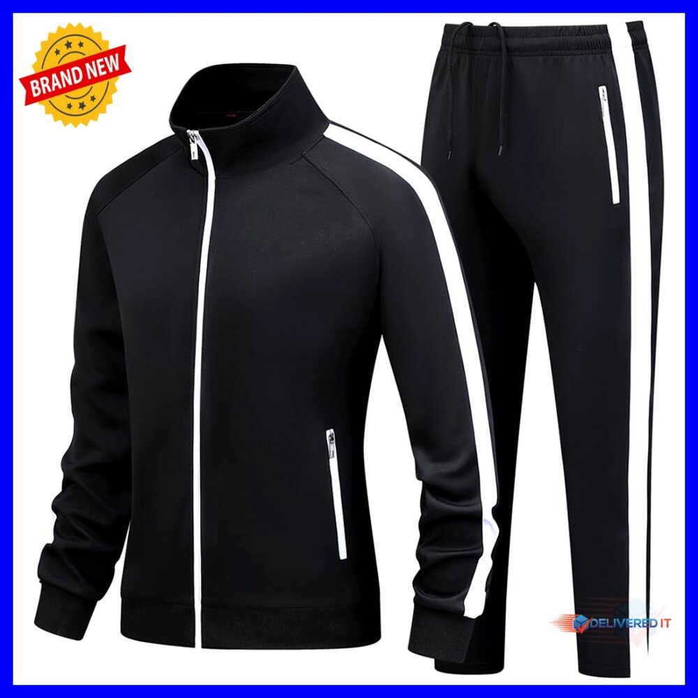 Women's Tracksuit Set Long Sleeve Full Zip Active Wear Sweatsuit